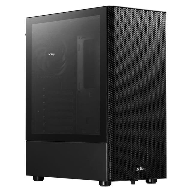 Gabinete Gamer XPG Valor Mesh ATX Media Torre 4 FAN Cristal Templado Negro