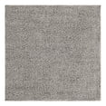 thumbnail image 2 of Unique Loom Everyday Shag Collection Area Rug - Solid (5' Square Light Gray), 2 of 5