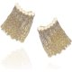 thumbnail image 1 of Pendientes de cascada con cadena de oro llamativos para mujer, barra curvada de moda, borla larga, flecos, lámpara colgante, joyería de moda, regalos, 1 of 5