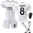 thumbnail image 1 of Maillot de Soccer Garçons Filles Enfants RONALDO 7 Croos 8 BELLINGHAM 5 MBAPPE 9, 1 of 2