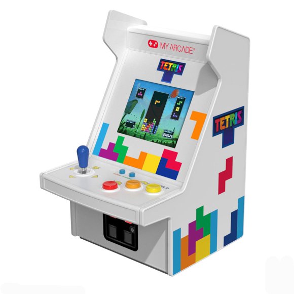 Consola Para Video Juegos My Arcade Tetris Micro blanco