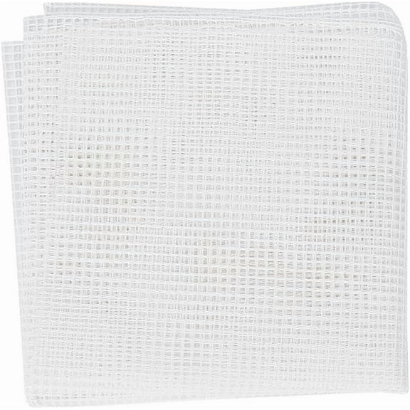 3Pcs 59.07 Inch White Cross Stitch Fabric Needlework Mesh Grid Squares Embroidered Aida Cloth Polyester Soft Classic Fabrics for Sewing Making Home DIY Craft Embroidery Decoration Supply