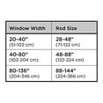 thumbnail image 2 of Umbra 3/4" Twilight Blackout Curtain Rod, 2 of 3