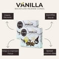 thumbnail image 6 of Vanilla Backflow Incense Cones - Total 20 Incense Cones Waterfall - Dual Pack of 10 Incense Backflow Cones - Waterfall Incense Cones - Incense Waterfall Cones, 6 of 10