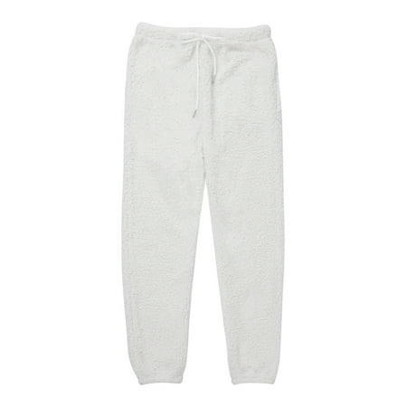 

COUTEXYI Women Pajama Pants Warm Fleece Lounge Pants Sleepwear Bottoms Trousers with Pockets
