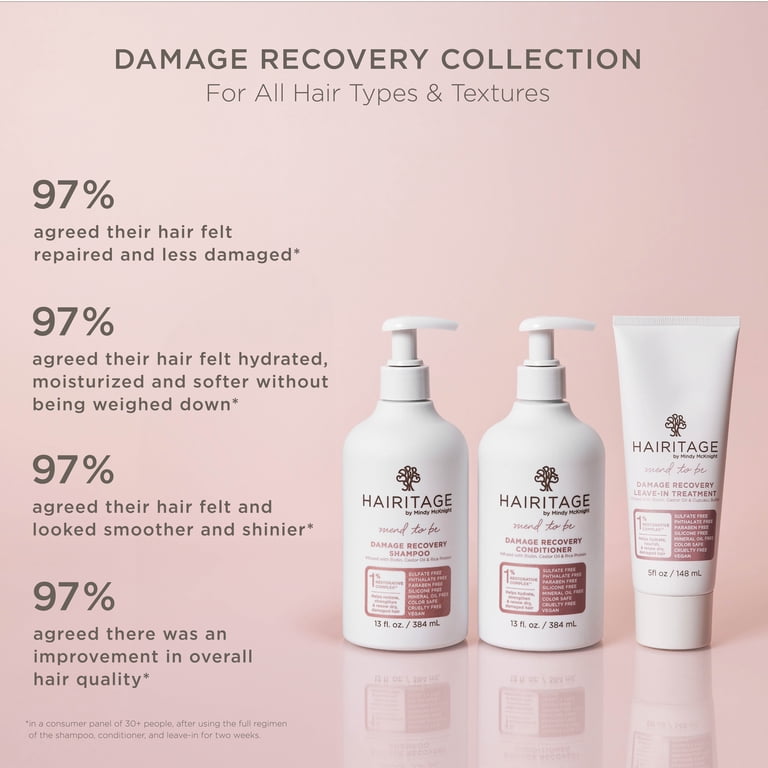 Hairitage Mend To Be Damage Recovery Conditioner, 13 Oz photo 4