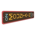 thumbnail image 3 of On Mountain Time Novelty Decor, Metal Wall Sign - 4x18 Inches, 3 of 4