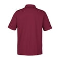 thumbnail image 5 of CORE365 CE104 Men's Market Snag Protect Mesh Polo-Burgundy-4XL, 5 of 6