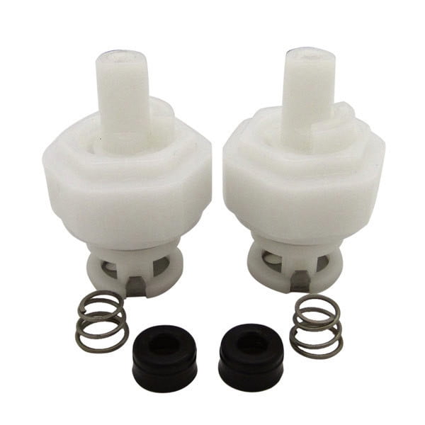 Dura Faucet Faucet Stem And Bonnet DF-RK400 Replacement Cartridge For Dura Faucet Acrylic Knob Handles; Hot Supply And Cold Supply; 1/4 Turn Washerless Valve Compression