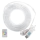 thumbnail image 1 of 10m RGB LED cuerda luz impermeable USB remoto colorido cadena luces decoración al aire libre, 1 of 14