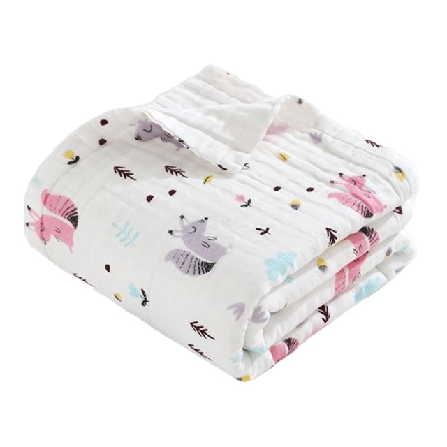Toalla de baño para bebé Sunnimix 110x110cm manta Envoltura de seis capas