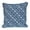 Blue, variant on Parkland Collection Cameo Black and White Decorative Throw Pillow, 20 x 20 Square Cotton Pillow