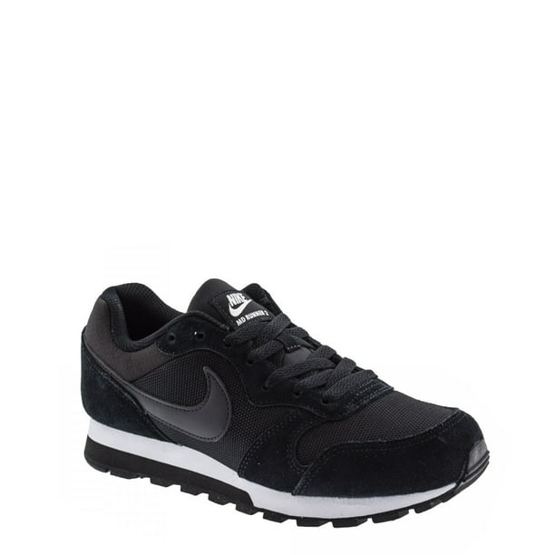 Nike Mid Runner 2 shoe size 11.5 Casual 749869-001 Black and White - Walmart.com