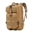 thumbnail image 1 of Mochila de senderismo resistente al desgaste, mochila de camping para deportes al aire libre, para hombres, de semana Caqui, 1 of 8