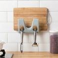 thumbnail image 3 of Zeus Pot Lid Rack Multifunction Easy to Access Punch Free Kitchen Organizer Holder for Kitchen, 3 of 7