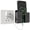 Gray, variant on Wall Mounted Charging Holder, Multi-Function Remote Control Storage Box, Stand for Living Room, Bedroom & Bathroom (White)