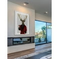 thumbnail image 3 of Marmont Hill "Deer in Smoking Jacket" Framed Painting Print, 3 of 6