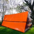 thumbnail image 3 of Outdoor Waterproof Thermal Blanket Emergency Rescue Shelter Foldable Military Survival Tent, 3 of 5