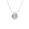 thumbnail image 2 of Delight Jewelry Stainless Steel In all things Give Thanks Disc - Live Ring Charm Necklace, 18", 2 of 4