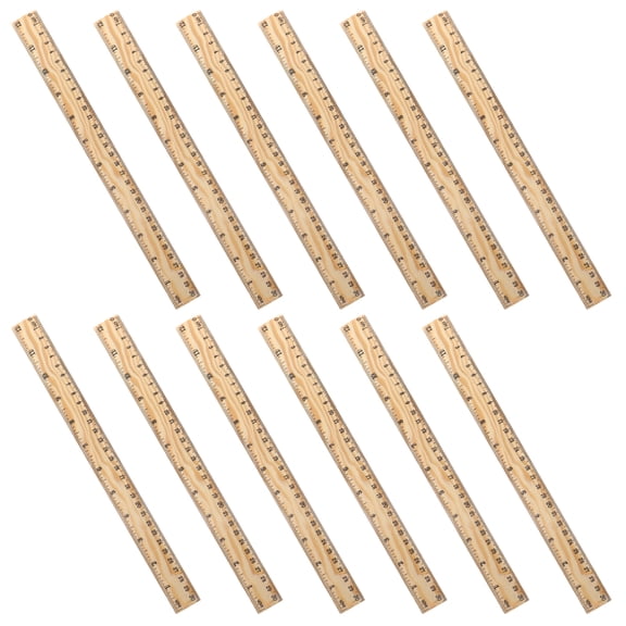 Hytrove Ruler Tailoring Wood 26Pcs 11.8In
