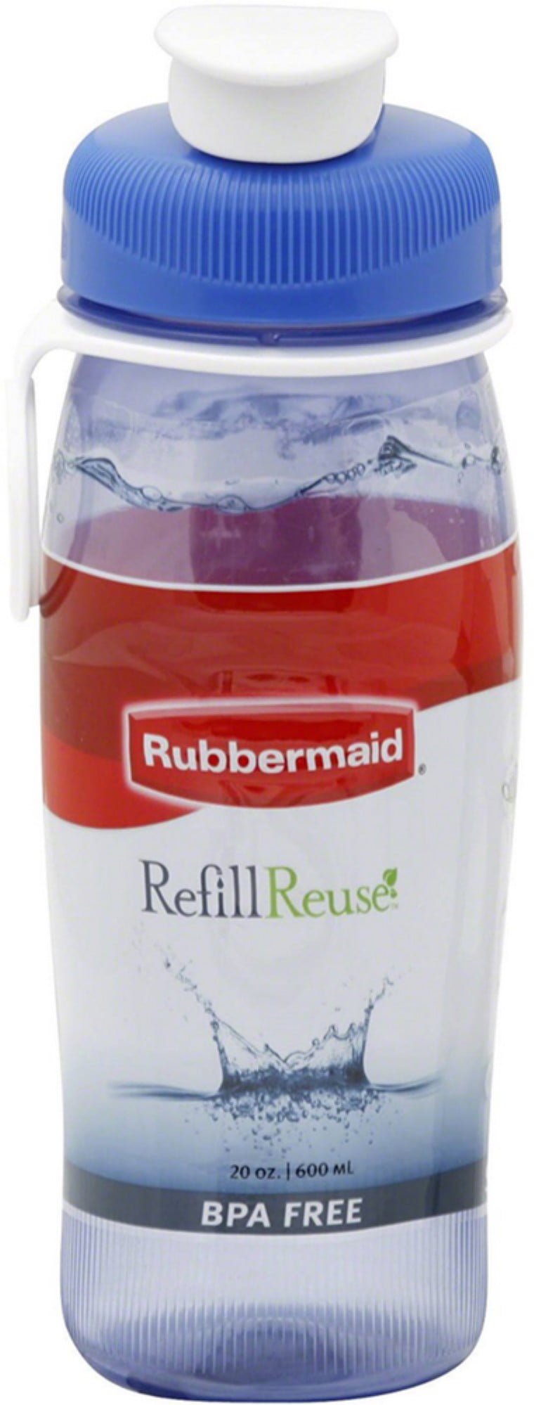 Rubbermaid Refill Reuse 20-ounce Sip Bottle Pack of 4 
