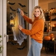 thumbnail image 6 of Halloween Window Clings Giant Lantern Ghost Decorations Ghost Decal For Mirror Halloween Window Stickers Indoor Halloween Ghost Decor,C, 6 of 7