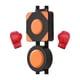thumbnail image 4 of Almohadilla de boxeo de pared para entrenamiento de boxeo, tapete de concentración para ejercicios de boxeo, entrenamiento de pared Con guantes de adulto, 4 of 9