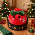 thumbnail image 4 of Plush Squishy Dumpling, Christmas Dumpling Plush with Steamer, 4 of 6