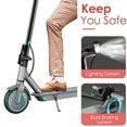 thumbnail image 5 of Electric Scooter 10.5Ah, up to 19MPH and 20Miles 8.5" Solid Tires Portable Commuting Scooter, 5 of 7