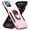 Pink + Rose, variant on iPhone 12 Case, iPhone 12 Pro Case, 360 Rotate Ring Stand Rugged Lightweight Slim Impact-Resistant Full Body Shockproof Protective Bumper Case For iPhone 12 Pro / 12 6.1",White + Pink