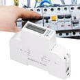 thumbnail image 1 of Medidor de electricidad monofásico LCD, medidor de energía eléctrica DC220V Monitor de energía eléctrica Medidor de electricidad LCD confiable y duradero NikouMX herramienta, 1 of 8