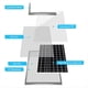 thumbnail image 4 of Ventilador Solar de 15 W con 2 Ventiladores Impermeables para Gallineros, Invernaderos y Ventiladores de Entrada y Salida de Aire., 4 of 8
