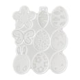 thumbnail image 1 of Molde de Silicona para Pascua Molde para Colada de Yeso Resina Epoxi Accesorio para Hacer Manualidades Mariposa Bandeja Resistente Adecuado para, 1 of 9