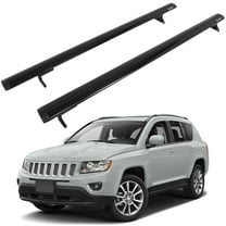 cciyu Roof Rack Cross Bars For Jeep Compass 2011-2016 Car Top Luggage Carrier Rails
