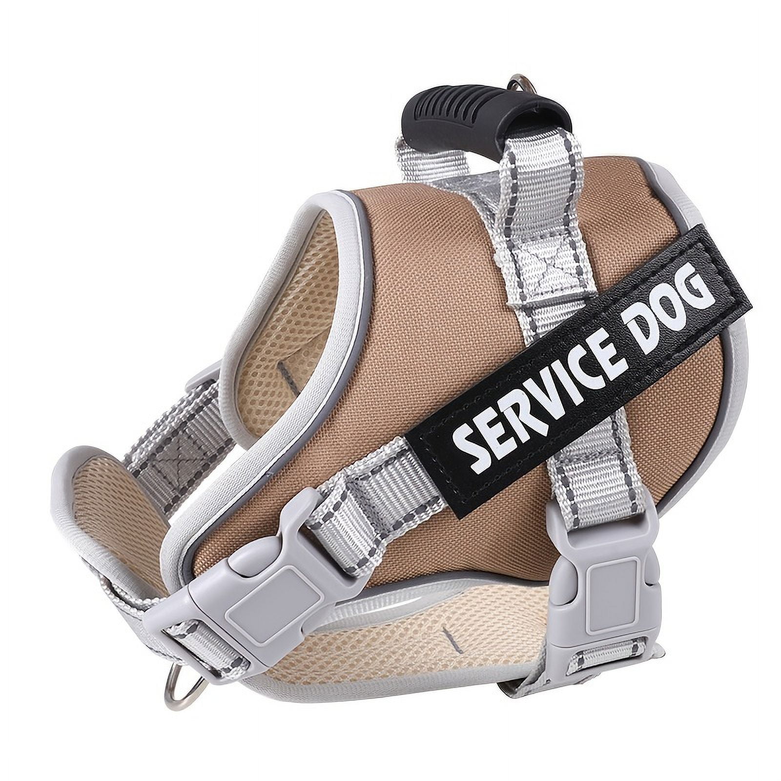 DABEI Reflective Dog Harness for Small and Medium Dogs - Adjustable Pet Vest for Safe Outdoor Walking