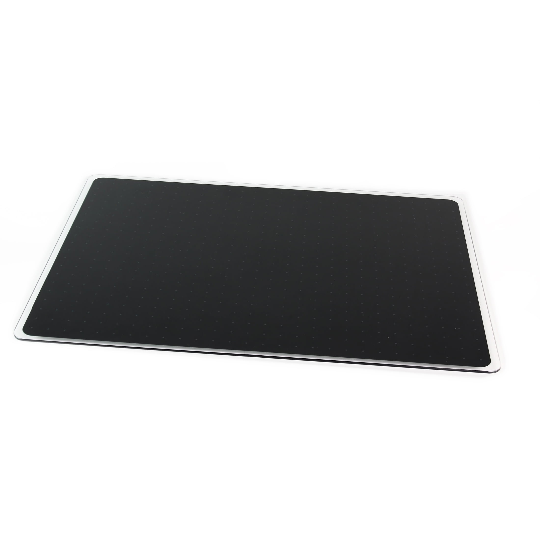 Viztex® Glacier Black Multi-Purpose Grid Glass Dry Erase Board 24" x 36"