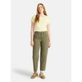 thumbnail image 2 of Time and Tru Women's High Rise Barrel Jean, 26.5" Inseam, sizes 2-20, 2 of 5