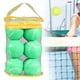 thumbnail image 1 of 12 pelotas de tenis, pelotas de entrenamiento, 6,45 cm de diámetro, práctica, pelotas de práctica, pelotas de juguete para perros para juegos, jugar Verde, 1 of 8