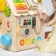 thumbnail image 3 of Actividad Material de Tablero Ocupado Habilidades Básicas Juguete de Desarrollo Juguetes Educativos para Edades Tempranas Montessori Niños Tablero Estilo D Hugo tablero de niños ocupados, 3 of 8