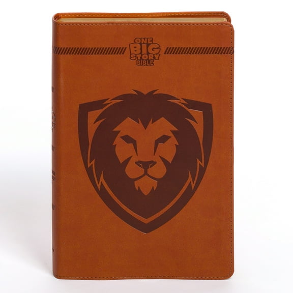 One Big Story CSB One Big Story Bible, Brown Leathertouch: Connecting Christ Throughout God's Story, (Hardcover)