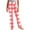 F59-Pink, variant on FYDUU Girl's Casual Pants Stylish Plaid Pants For Girls Soft Pajama Pants Fashionable Stretch Comfy Sleepwear Bottoms Trousers Everyday Wear 2-3 Years