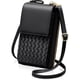 thumbnail image 1 of Bolso mensajero de cuero para mujer, cartera de moda para bolso móvil, 1 of 5