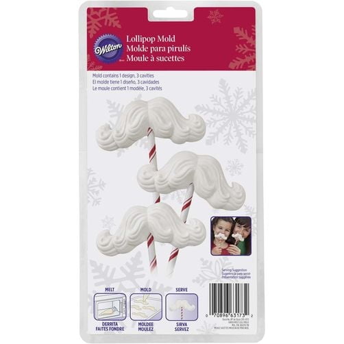 Wilton Santa Mustache Lollipop Mold