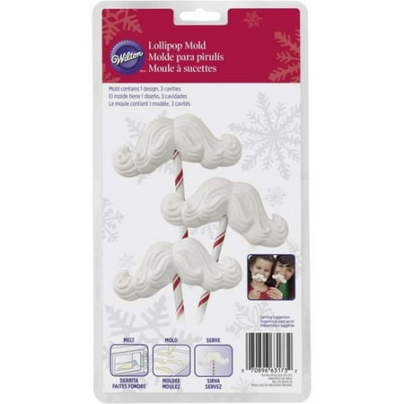 Wilton Santa Mustache Lollipop Mold