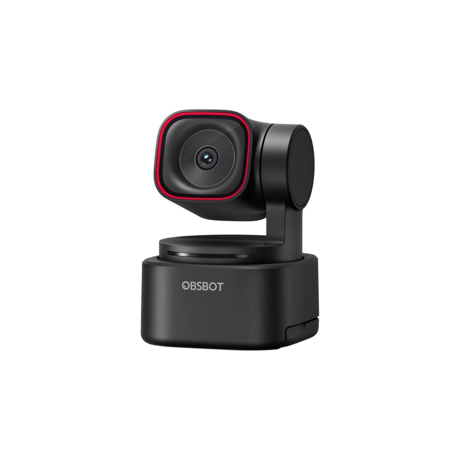 OBSBOT Tiny 2 AI-Powered PTZ 4K Webcam, Black, Auto-Tracking