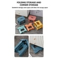 thumbnail image 2 of YOTQUSKI Folding Step Stool, Portable Stool, Small Sitting Stool, Kitchen Step Stool, Bathroom Stool, Plastic Stool with Handle, 2 of 3