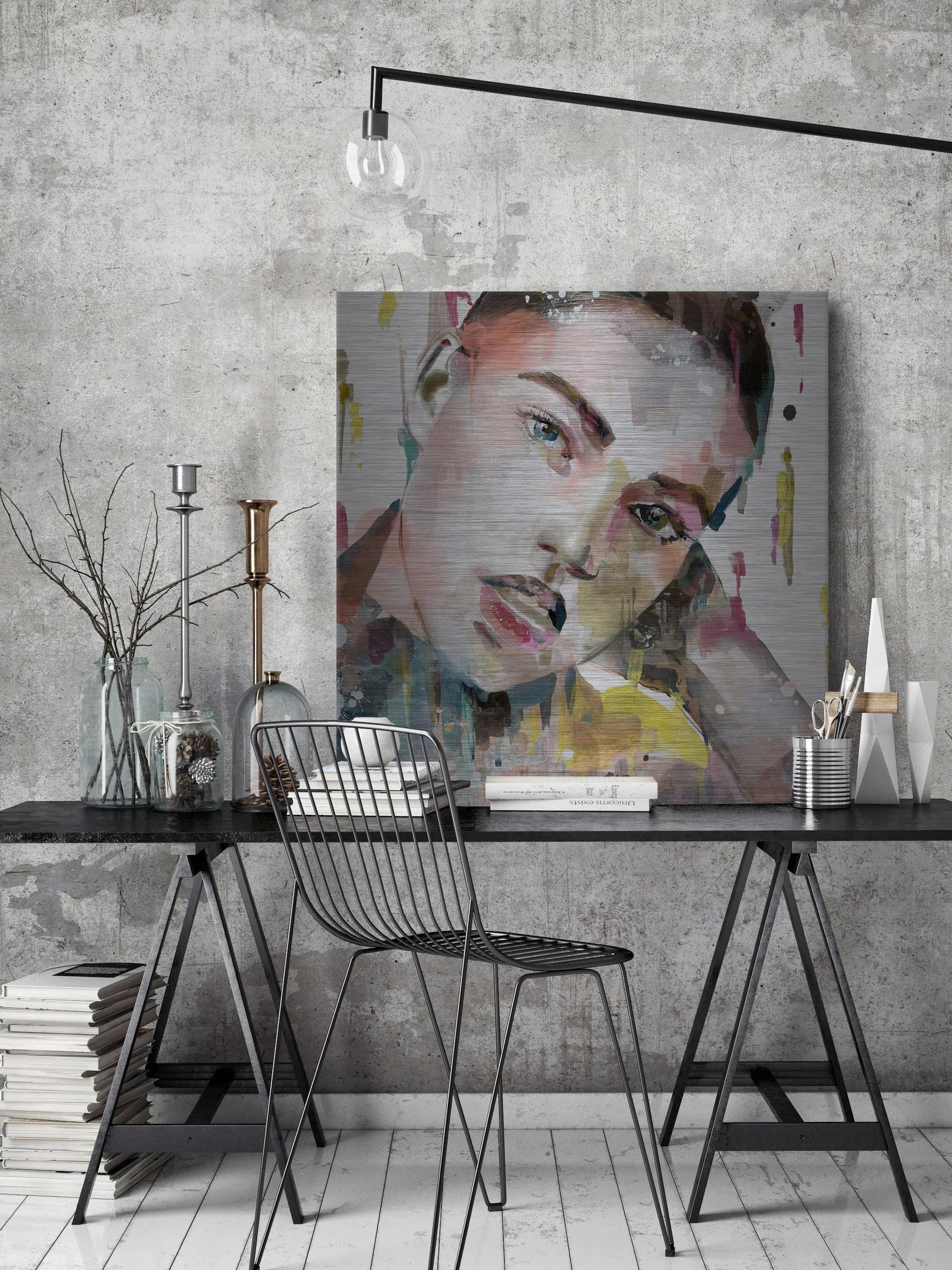 Parvez Taj Alluring Chic Aluminum Wall Art