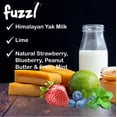 thumbnail image 2 of Fuzzl Yak Cheese Chews Peanut Butter, Strawberry, Blueberry, Mint Medium Box 4 - Himalayan Yak Chews for Dogs - Natural Dog Chew, 2 of 7