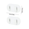thumbnail image 2 of Anckoeil Magnetic Wall Hooks Strong Adhesive No Drilling Organizer For Your Kitchen Bathroom Refrigerator Door Multi Purpose Storage, 2 of 6