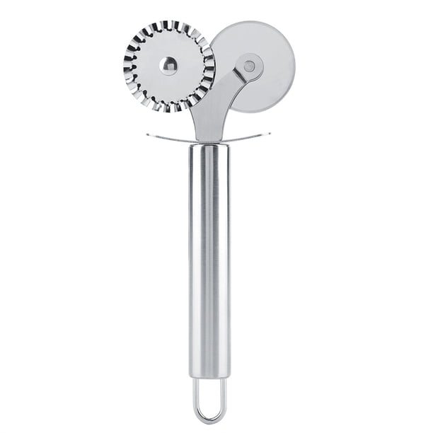 Cortador de Rueda de pizza ANGGREK Cuchillo de Pastel de Acero inoxidable